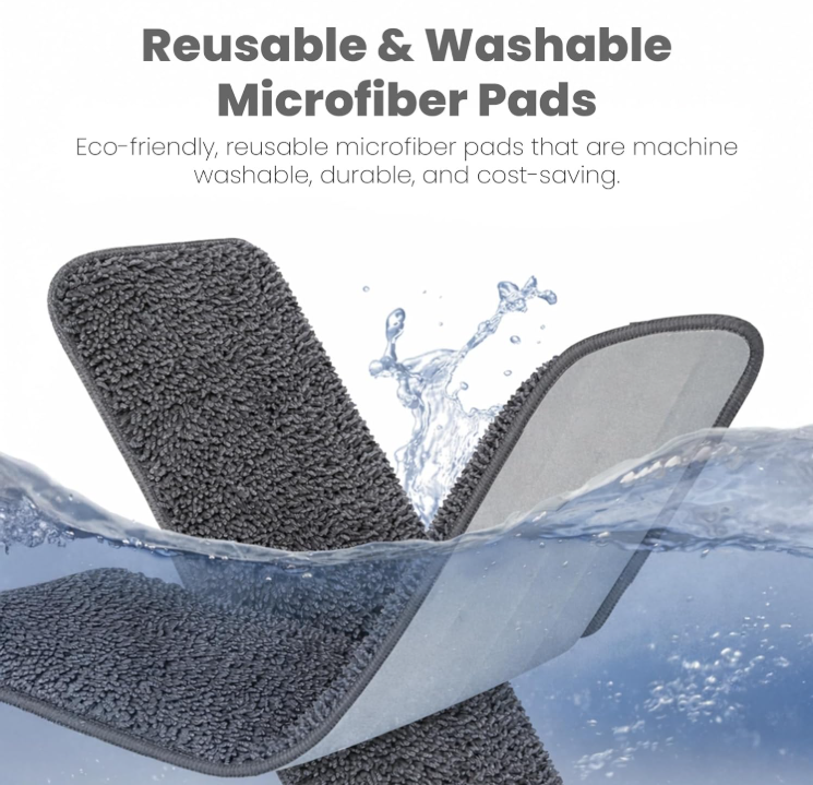 Microfiber Floor Cleaning Healthy Spray Mop